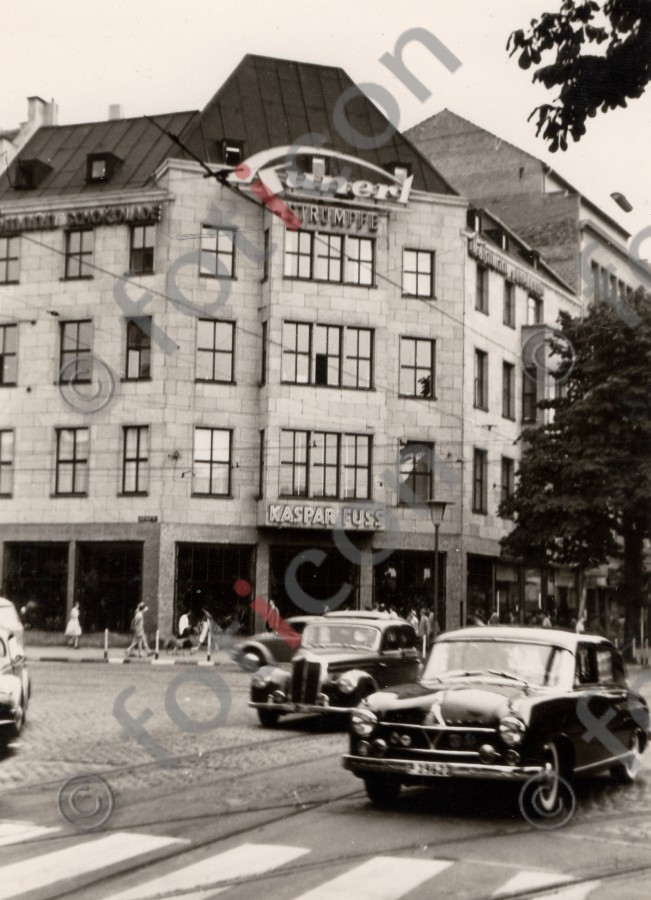 Hofblumenhaus Kaspar Fuss am Graf-Adolf-Platz - Foto foticon-duesseldorf-0081.jpg | foticon.de - Bilddatenbank für Motive aus Geschichte und Kultur